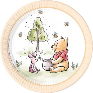 Луксозни чинийки Мечо Пух / Winnie Pooh 23 см - 8 броя