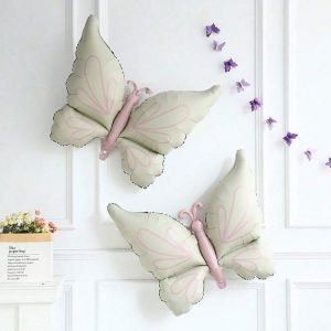Фолио балон Пеперуда цвят Крем / cream