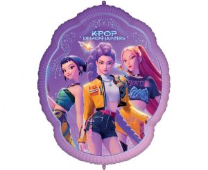 Фолио балон K - Pop Demon Hunters / Кей Поп Демон Хънтърс - 100 см.