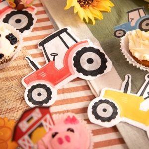 Парти Салфетки Трактор - Ферма / Farm - 12 броя