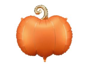Фолио балон Тиква със златна дръжка / Pumpkin / Хелоуин
