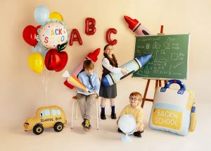 Фолио балон Back to school