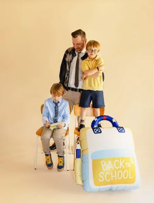 Фолио балон Ученическа раница Back to school