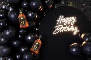 Светещ надпис Happy Birthday Neon LED