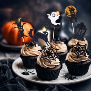 Топери / парти клечки Halloween Boo! / Хелоуин - 5 броя