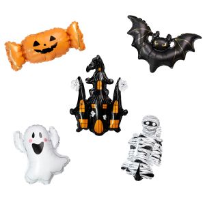 Комплект малки фолио балони Хелоуин / Halloween - 5 броя
