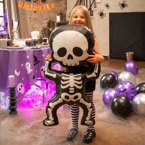 Фолио балон Скелет - Хелоуин / Halloween