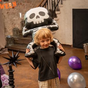 Фолио балон Скелет - Хелоуин / Halloween