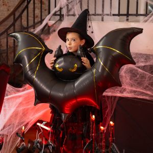 Голям фолиев балон Прилеп Хелоуин / Bat Halloween