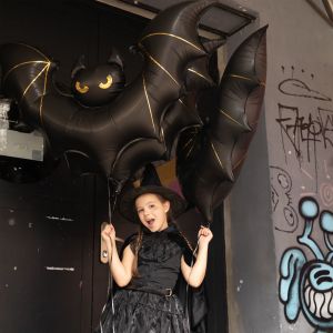 Голям фолиев балон Прилеп Хелоуин / Bat Halloween