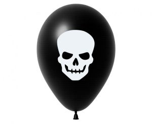 Балони Тиква и череп Хелоуин - Halloween - 5 броя