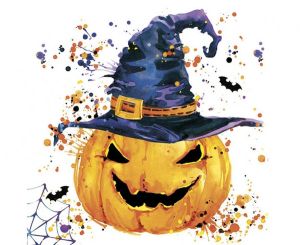 Салфетки с Тиква - Хелоуин / Halloween 
