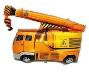Фолио балон Камион с кран / Truck crane