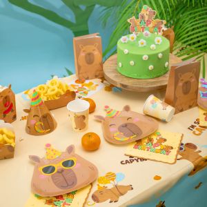 Топер за торта Capy Birthday / Capybara