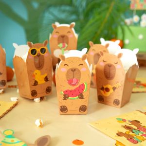 Кутия за пуканки Капибара / Capybara - 6 броя