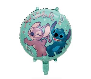 Фолио балон Стич и Ейнджъл / Stitch & Angel Just Shake It