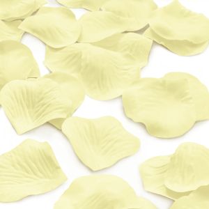 Листенца от рози свят Крем / Cream - 100 броя