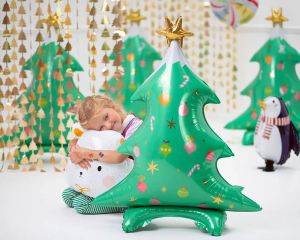 Стоящ Фолиев балон Коледна Елха / Christmas Tree