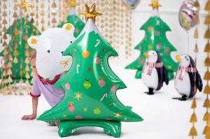 Стоящ Фолиев балон Коледна Елха / Christmas Tree