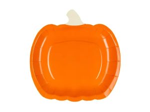 Парти чинийки Тиква / Pumpkins - 6 броя
