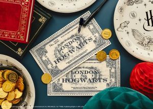 Салфетки Хари Потър- билет от Лондон до Хогуортс / Harry Potter