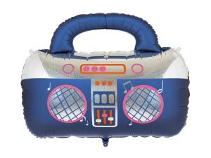 Фолиев балон Касетофон Boombox / Disco party