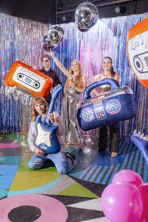 Фолиев балон Китара / Disco party