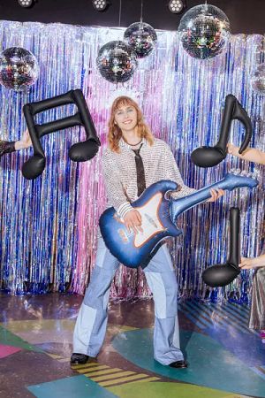Фолиев балон Музикални ноти / Disco party - 3 броя