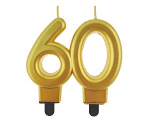 Свещичка 60 златна