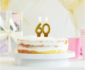 Свещичка 60 златна