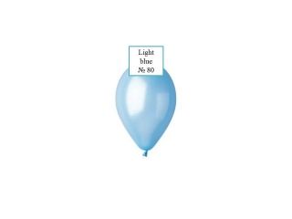 Латексов балон Light blue № 80 /30 см -10 бр./пак