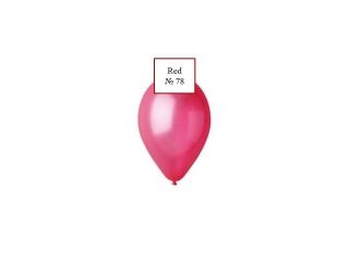 Латексов балон Red №78/30 см -10 бр./пак