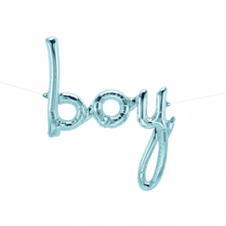 Фолио надпис "Boy"