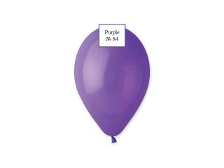 Латексов балон Purple №84 /008 - 25 см.- 100 бр./пак
