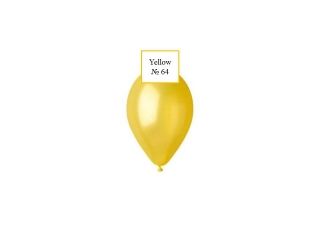Латексов балон Yellow №64 -10 бр./пак.