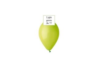 Латексов балон Light Green №77/067 - 12 см -10 бр./пак