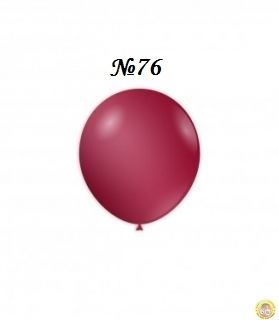 Латексов балон Burgundy №76 -100 бр./пак
