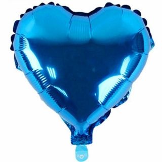 Балон Сърце от фолио-Син