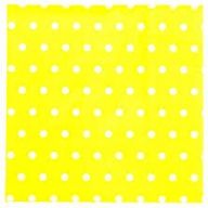Салфетки жълти на бели точки