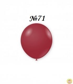 Латексов балон Burgundy № 71-10 бр./пак