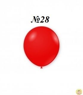 Латексов балон Red №28/ 12 см. -100 бр./пак