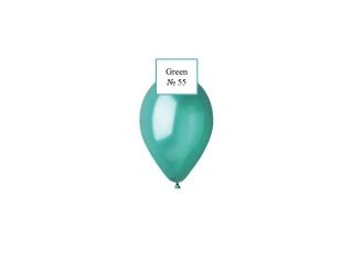 Латексов балон Green №55/ 30 см - с хелий 1 бр.