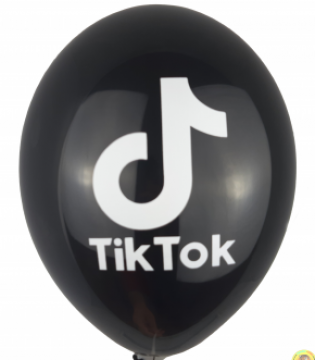 Балони "Тик Ток"/30 см - с хелий 1 бр.