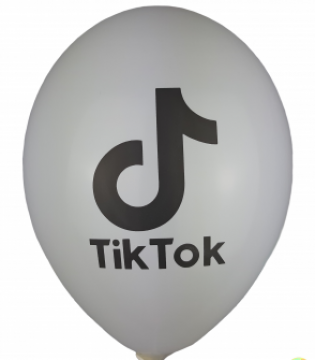 Балони "Тик Ток"/30 см - с хелий 1 бр.