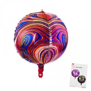Балон "Топка-Мрамор" с хелий