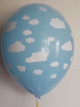 Балони Облачета сини - 1 бр. с хелий