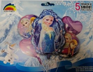 К-кт Frozen /Елза - 5 бр. фолио балони