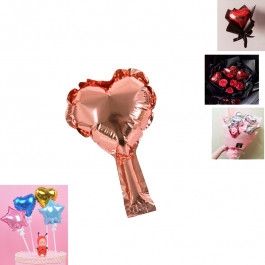 Мини балон "Сърце" - Розово Злато/Rose gold