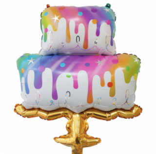 Фолио балон "Торта" с хелий