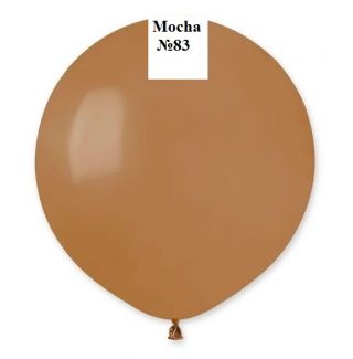 Латексов балон Mocha №83/48 см - 1 бр. с хелий